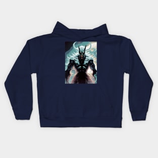 Fasbytes horror  Demon rises Kids Hoodie